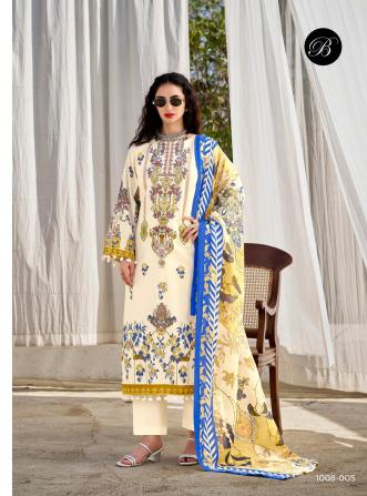 Belliza naira vol-157 cotton dress material wholesale